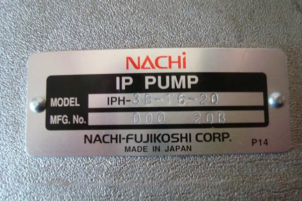 IPH-4B-25-LT-20日本原裝正品，NACHI不二越齒輪泵